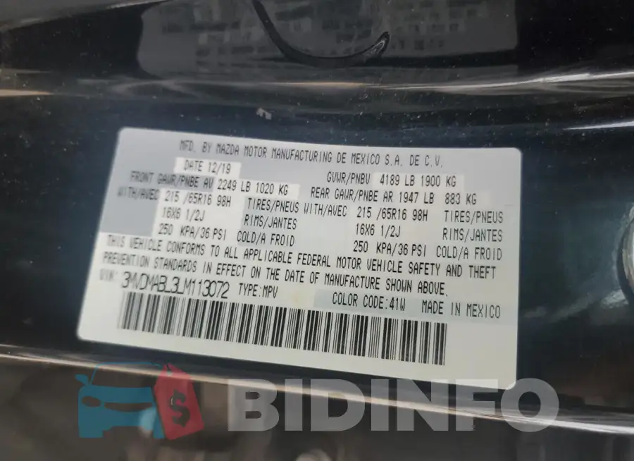 3MVDMABL3LM113072 Photo# 13