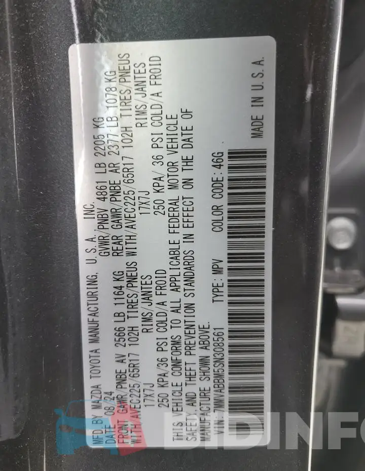 7MMVABBM5SN308561 Photo# 13