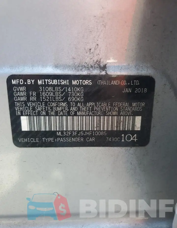 ML32F3FJ5JHF10085 Photo# 13