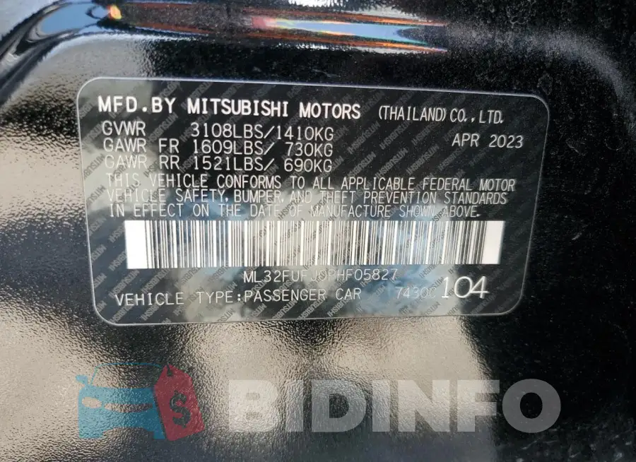 ML32FUFJ0PHF05827 Photo# 12