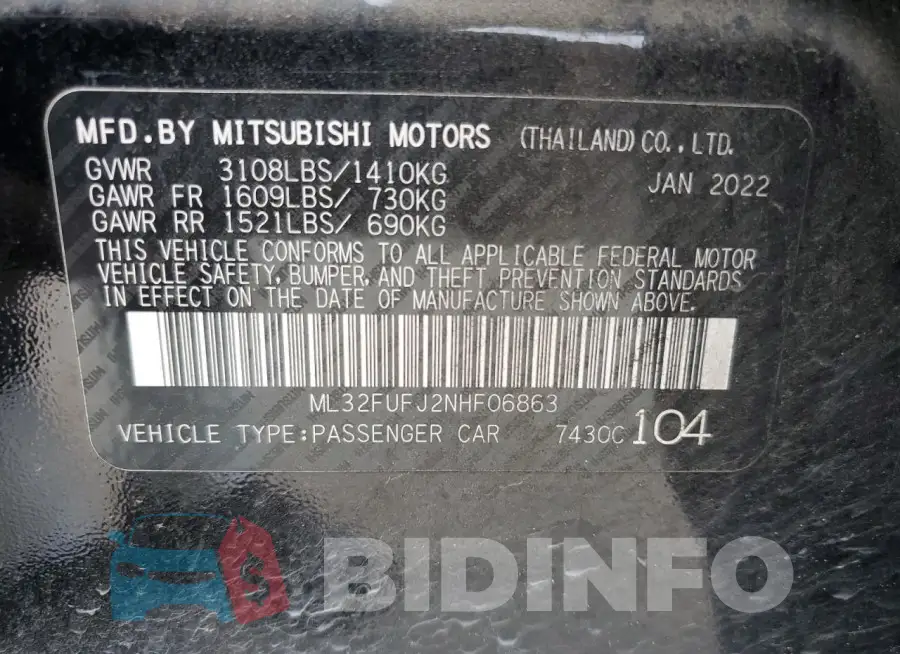 ML32FUFJ2NHF06863 Photo# 12
