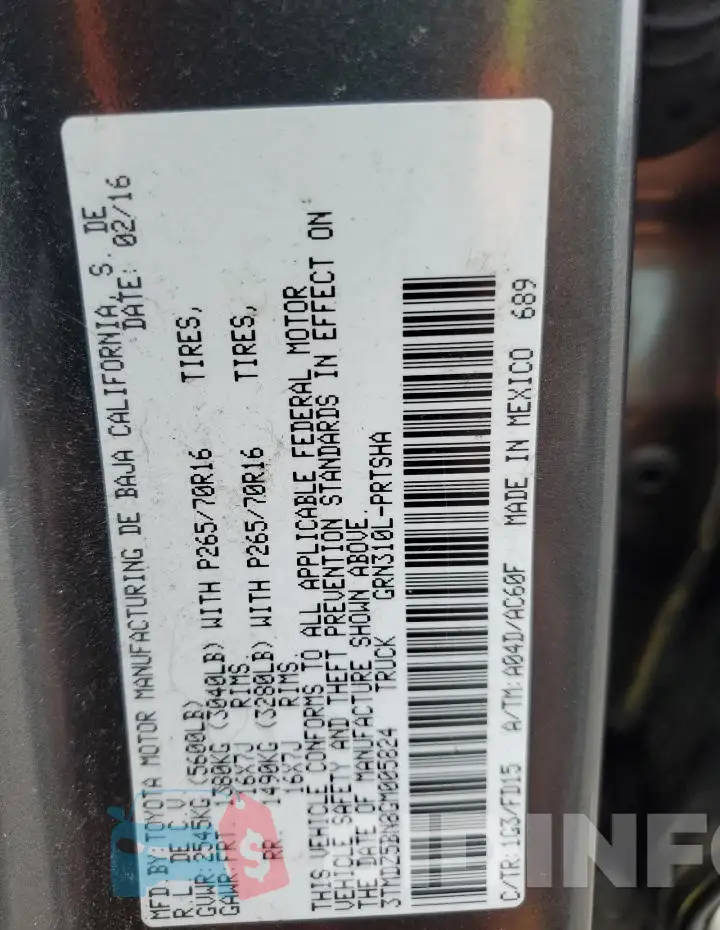 3TMDZ5BN8GM005824 Photo# 12