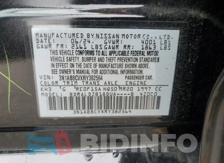 3N1AB8CVXRY382564 Photo# 13