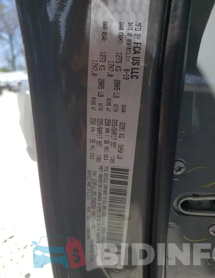 1C4PJLLB5LD506303 Photo# 13