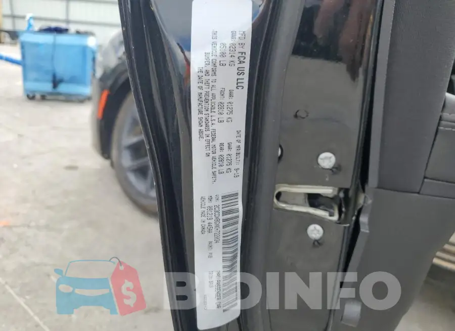 2C3CDXBGXKH722034 Photo# 12