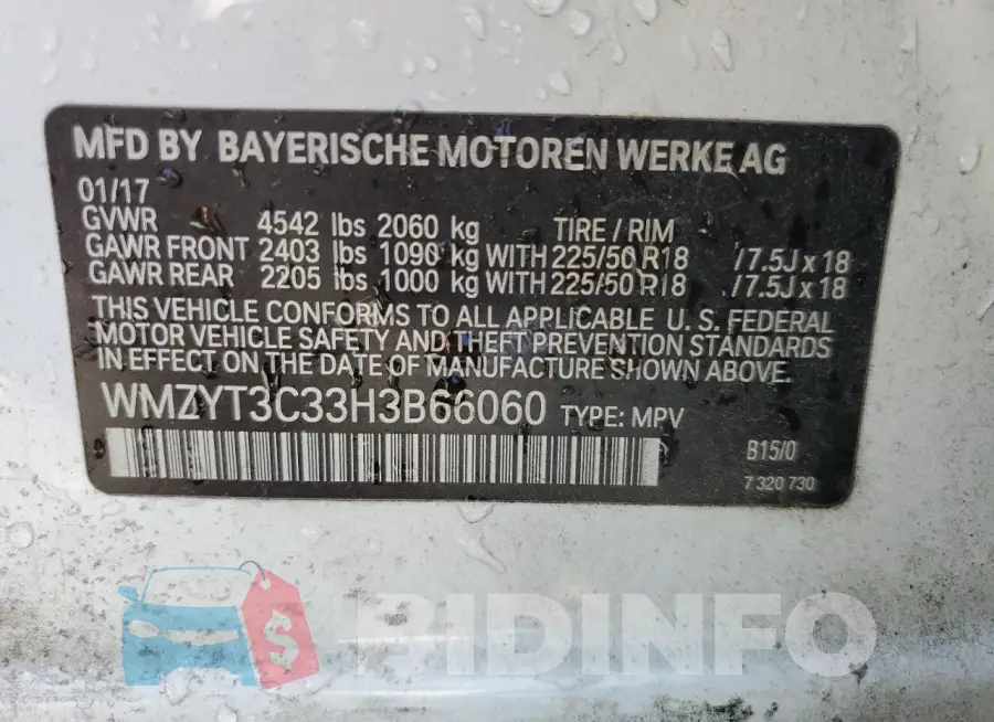 WMZYT3C33H3B66060 Photo# 12