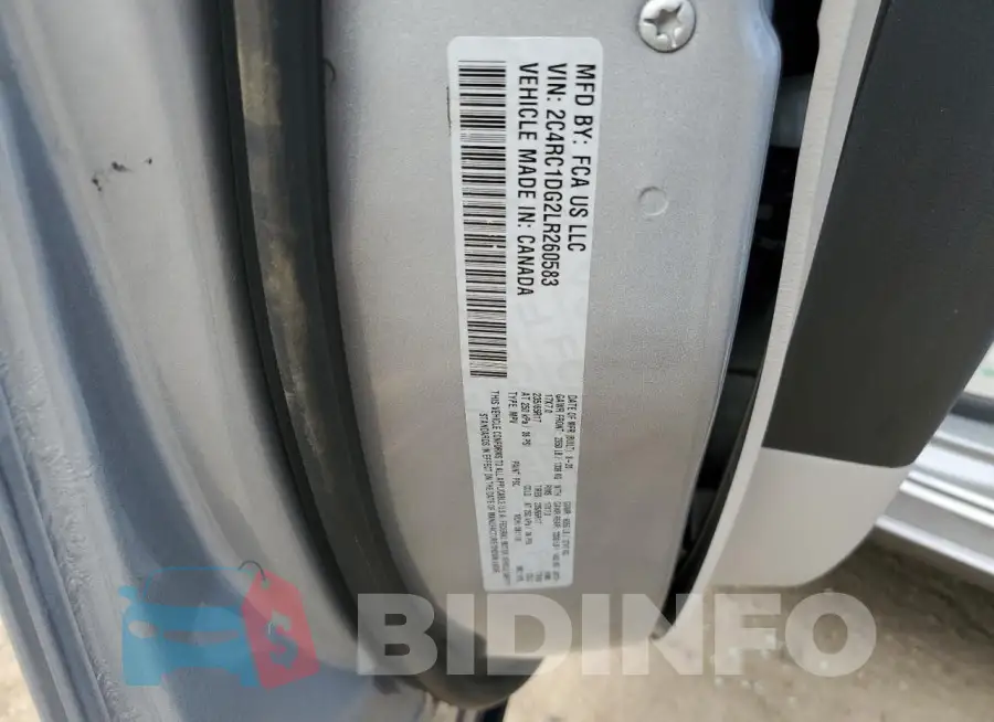 2C4RC1DG2LR260583 Photo# 13