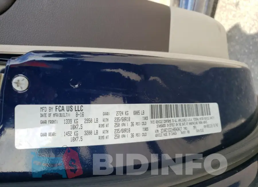 2C4RC1EG1HR543417 Photo# 14