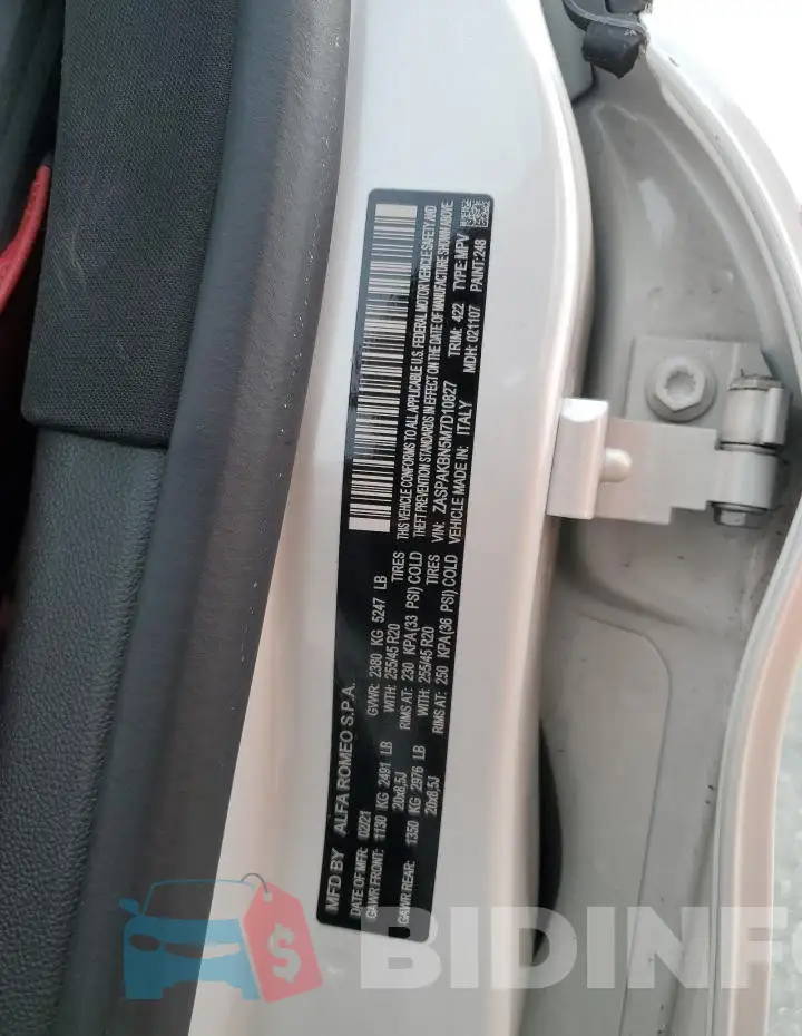 ZASPAKBN5M7D10827 Photo# 13