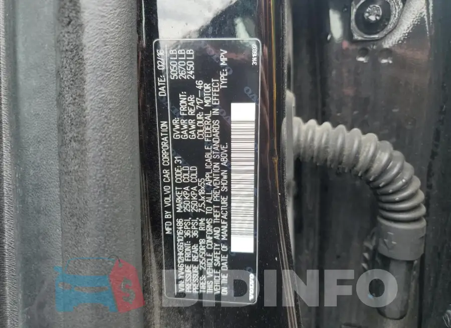 YV4612HK6G1016486 Photo# 13