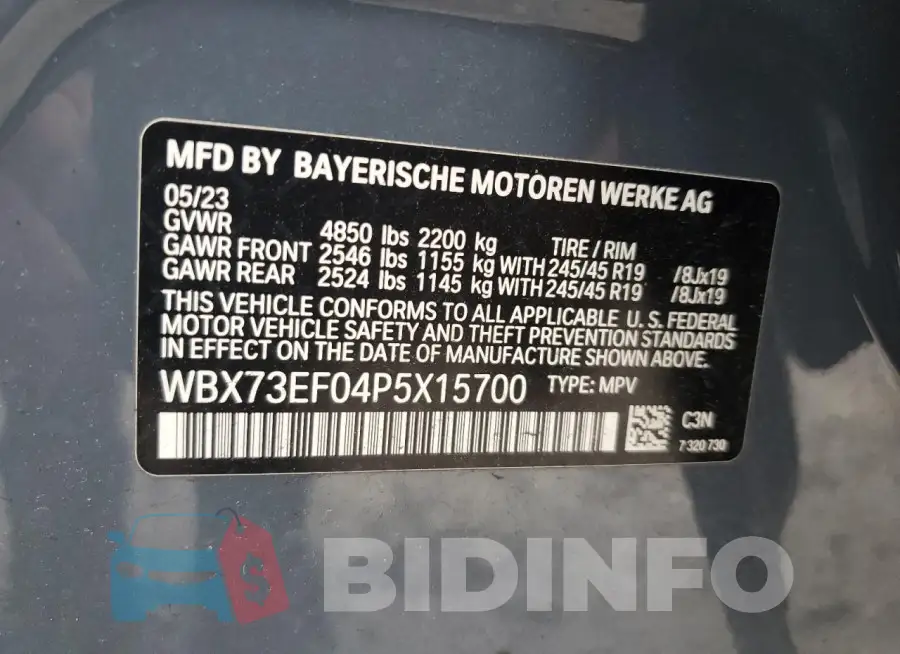 WBX73EF04P5X15700 Photo# 13