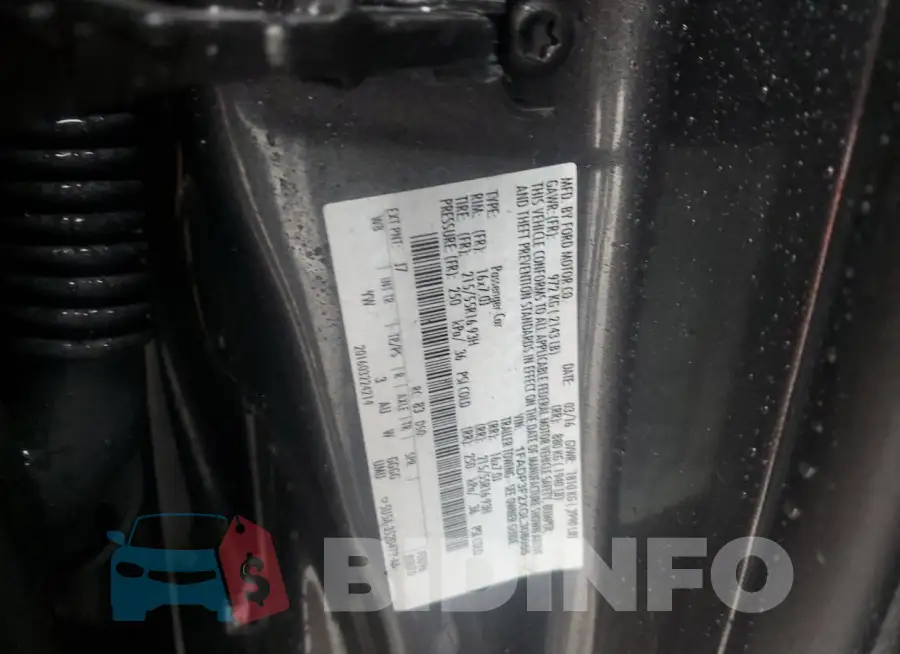 1FADP3F2XGL308055 Photo# 12