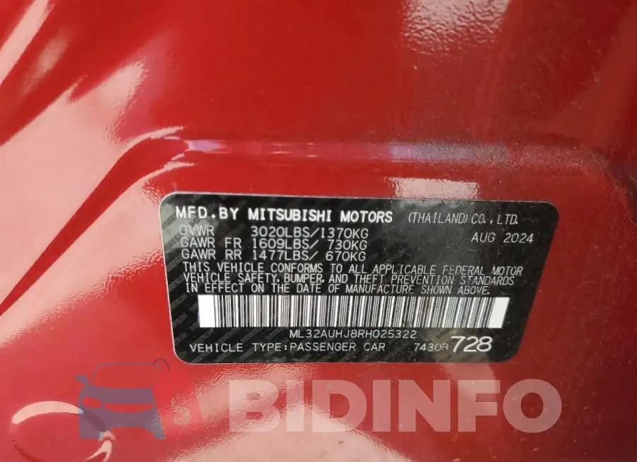 ML32AUHJ8RH025322 Photo# 12