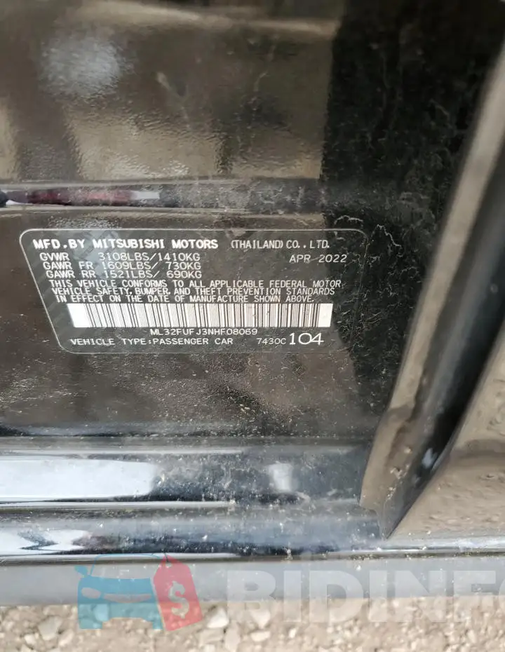 ML32FUFJ3NHF08069 Photo# 12