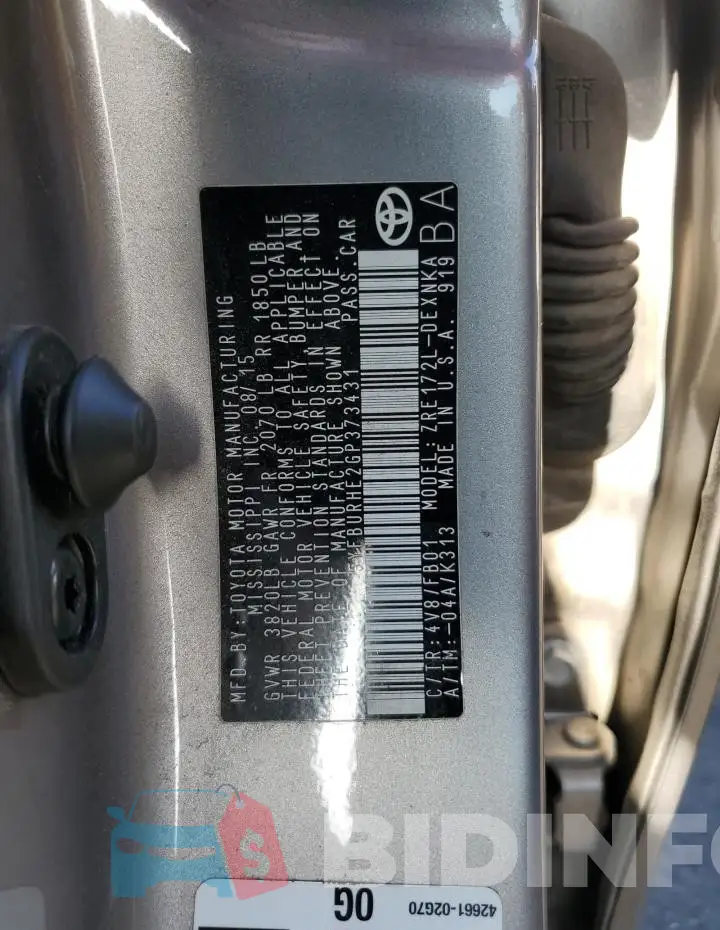 5YFBURHE2GP373431 Photo# 12