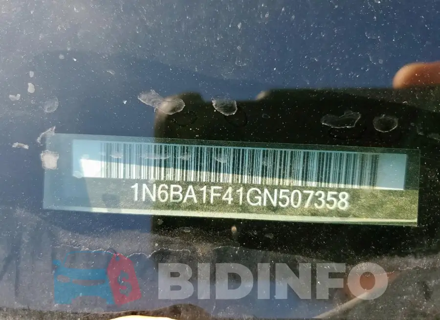 1N6BA1F41GN507358 Photo# 13