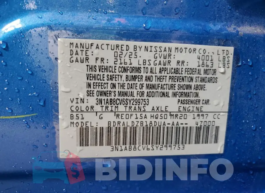 3N1AB8CV6SY299753 Photo# 13