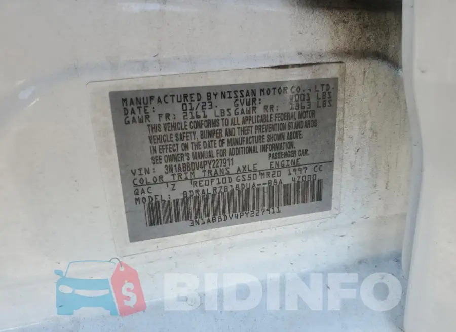 3N1AB8DV4PY227911 Photo# 12