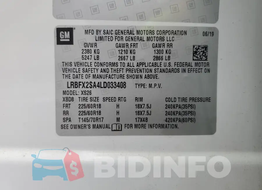 LRBFX2SA4LD033408 Photo# 13