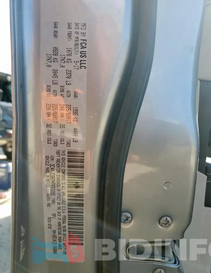 3C4NJCBB7HT653295 Photo# 13