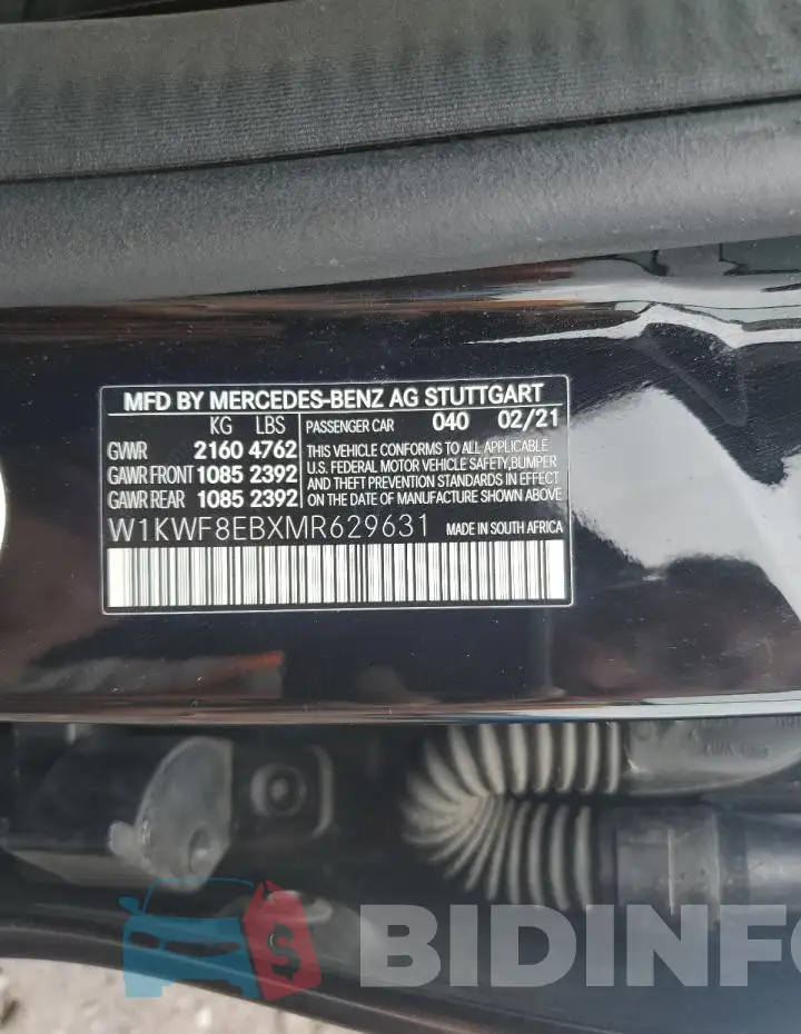 W1KWF8EBXMR629631 Photo# 12
