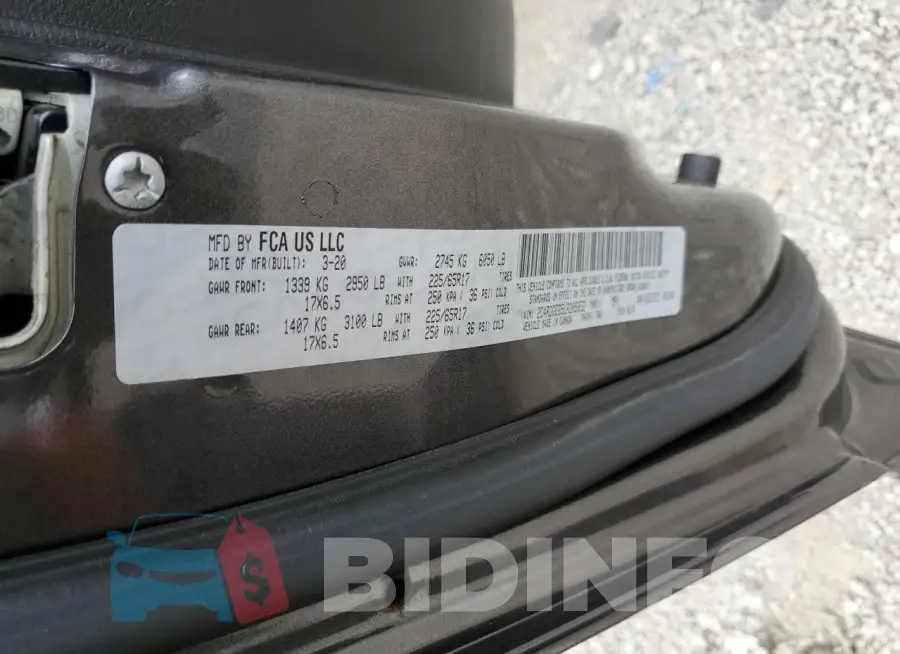 2C4RDGEG5LR205852 Photo# 14