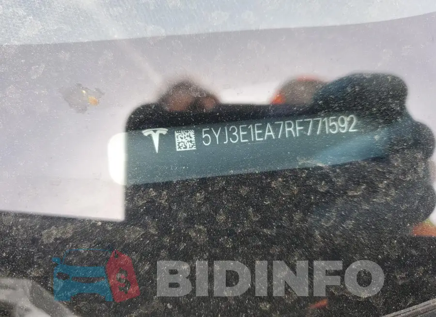 5YJ3E1EA7RF771592 Photo# 12