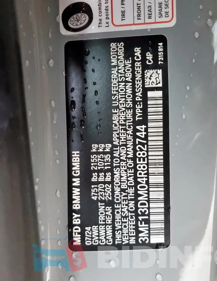 3MF13DM04R8E82744 Photo# 12