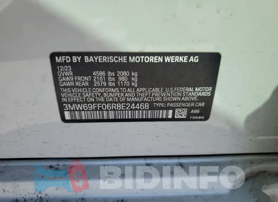 3MW69FF06R8E24468 Photo# 12