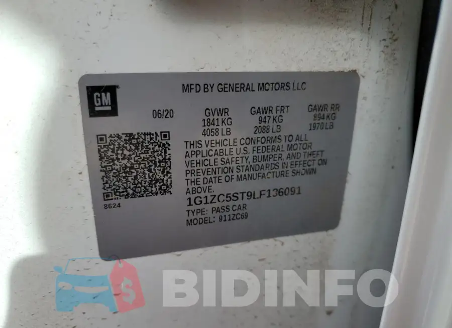 1G1ZC5ST9LF136091 Photo# 13