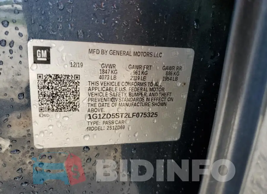 1G1ZD5ST2LF075325 Photo# 12