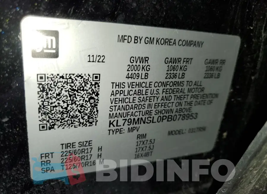 KL79MNSL0PB078953 Photo# 13