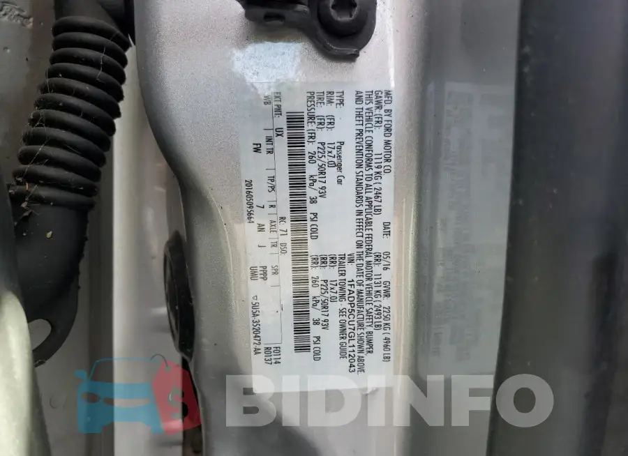 1FADP5CU7GL112043 Photo# 12