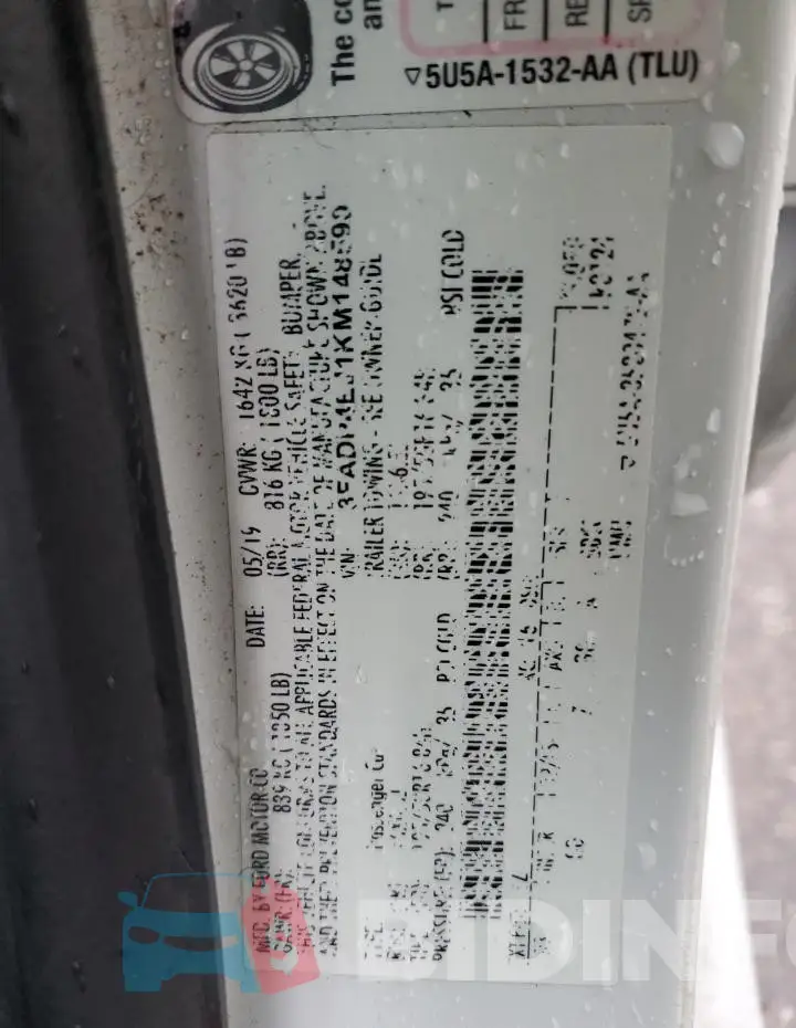3FADP4EJ1KM148590 Photo# 12