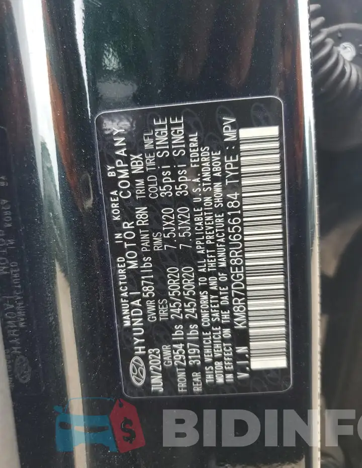 KM8R7DGE8RU656184 Photo# 14
