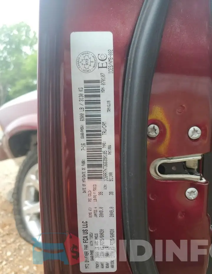 1C6RR7NT3GS390185 Photo# 12