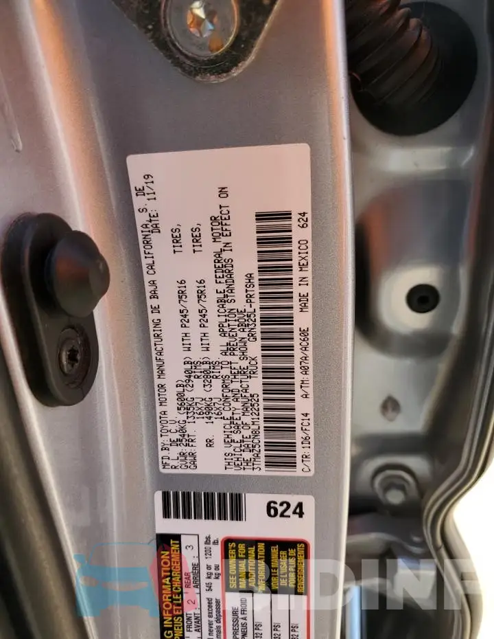 3TMAZ5CN8LM122525 Photo# 11 3TMAZ5CN8LM122525 Photo# 11