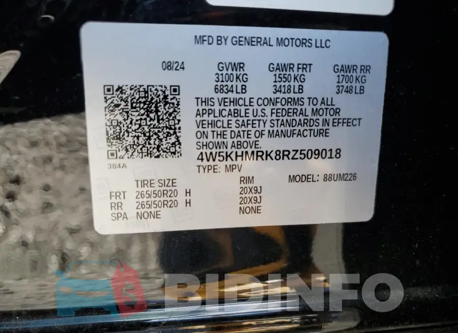 4W5KHMRK8RZ509018 Photo# 13