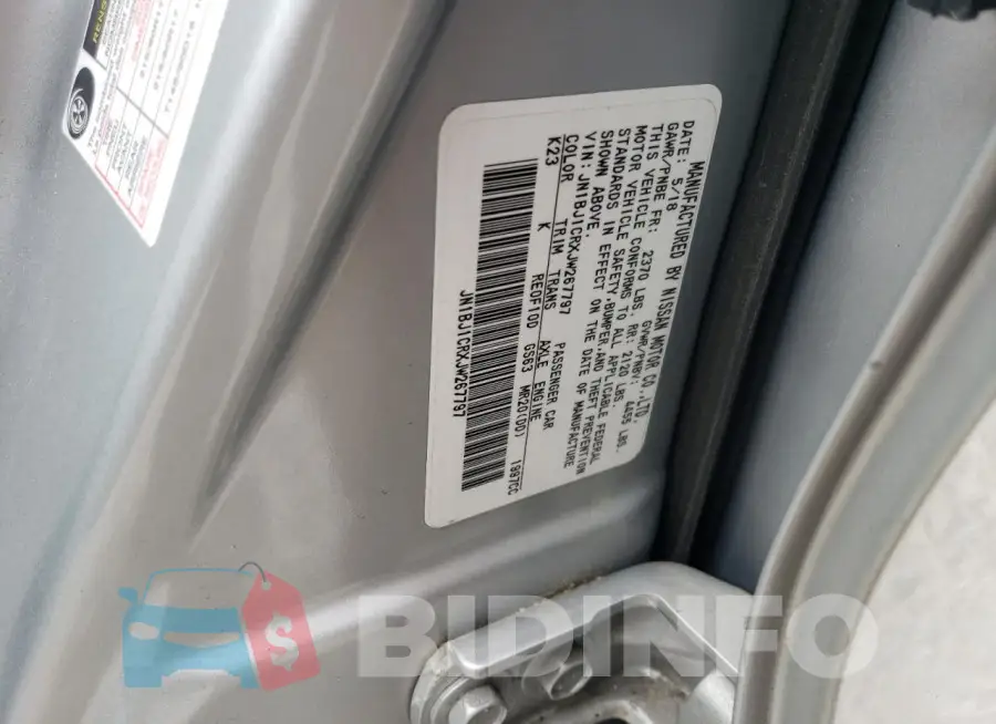 JN1BJ1CRXJW267797 Photo# 14