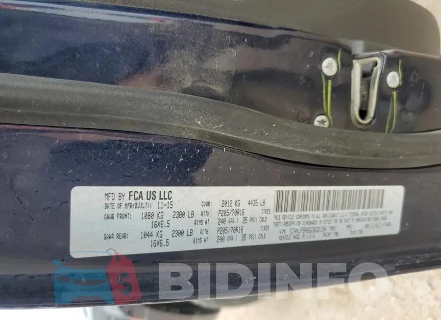 1C4NJPBA6GD622154 Photo# 13