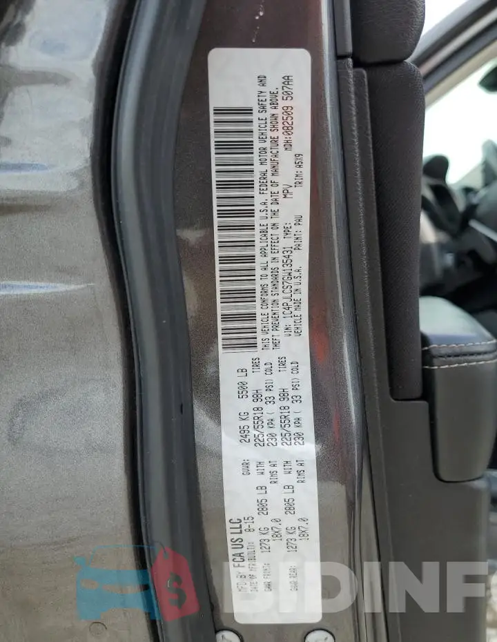 1C4PJLCS7GW135431 Photo# 13