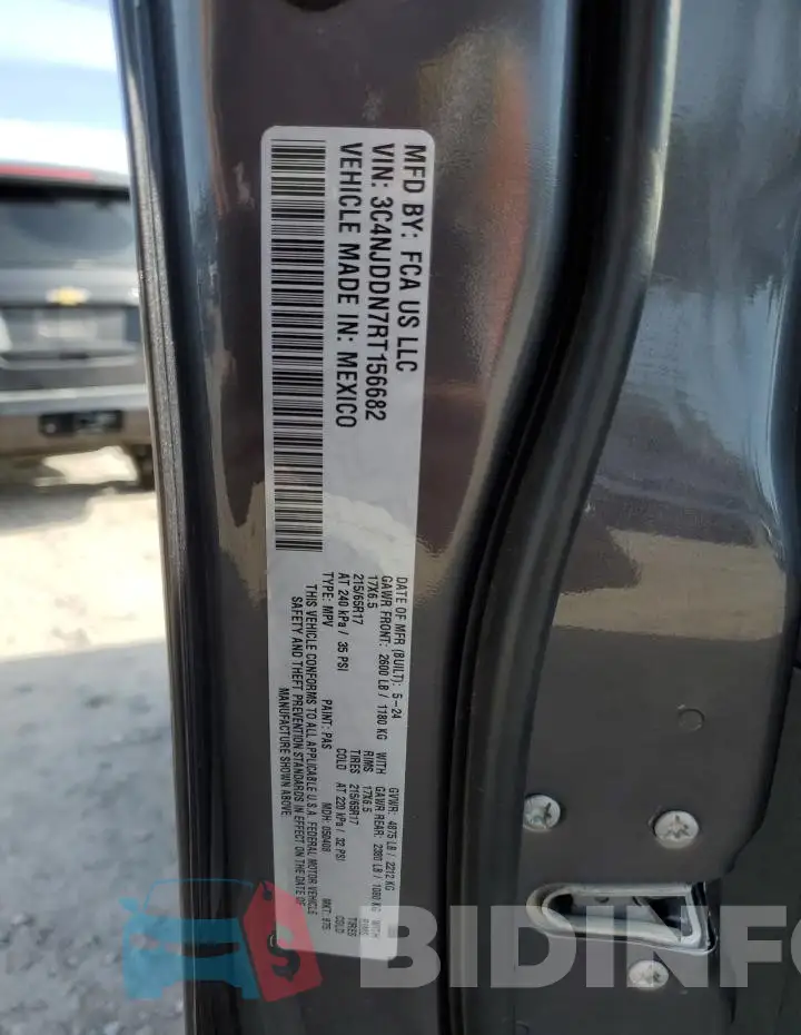 3C4NJDDN7RT156682 Photo# 13