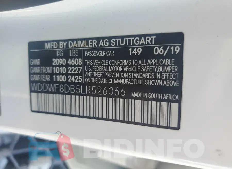 WDDWF8DB5LR526066 Photo# 12