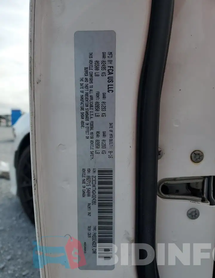 2C3CDXKTXGH324391 Photo# 13