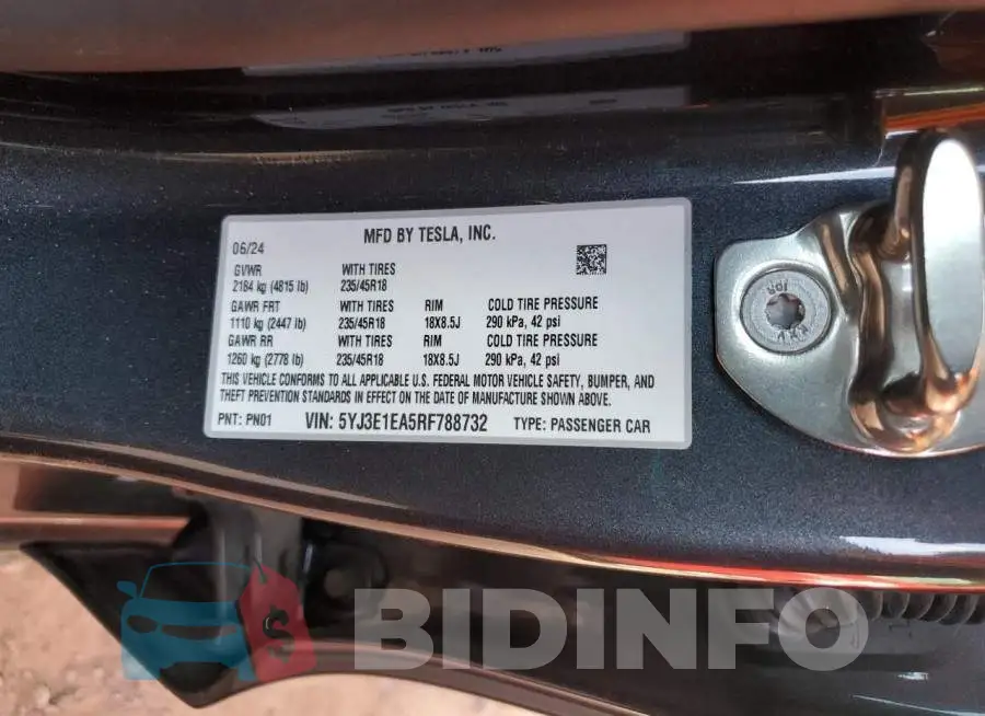 5YJ3E1EA5RF788732 Photo# 12