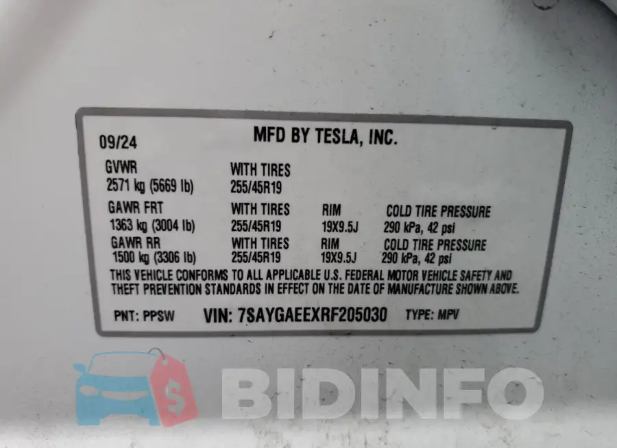 7SAYGAEEXRF205030 Photo# 13