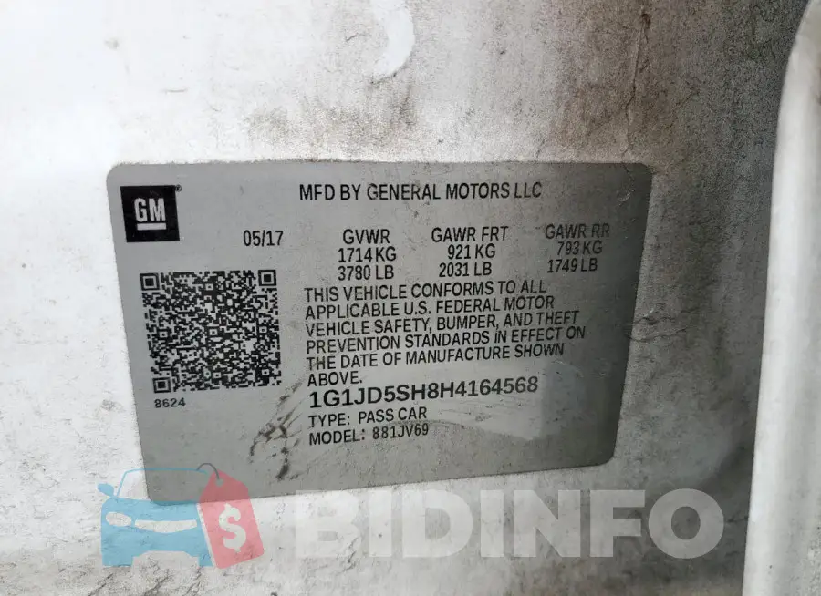 1G1JD5SH8H4164568 Photo# 12
