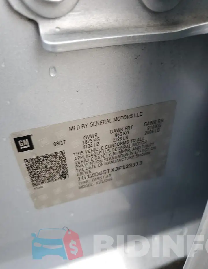 1G1ZD5STXJF123313 Photo# 12