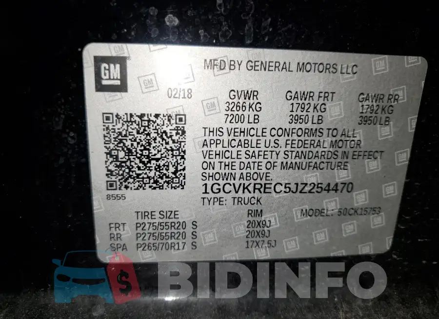 1GCVKREC5JZ254470 Photo# 12