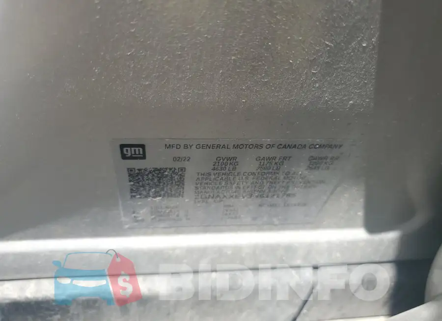 2GNAXXEV3N6121785 Photo# 13